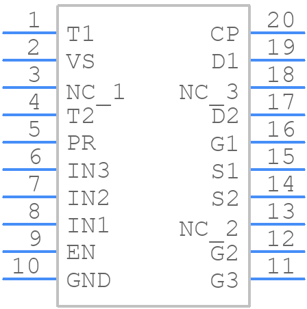 L9380-LF - STMicroelectronics - PCB symbol