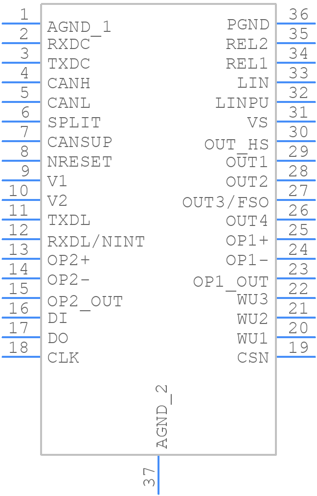 L99PM62GXP - STMicroelectronics - PCB symbol