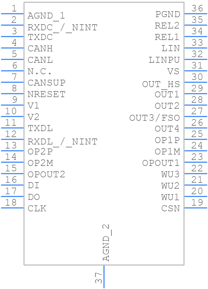 L99PM72GXP - STMicroelectronics - PCB symbol