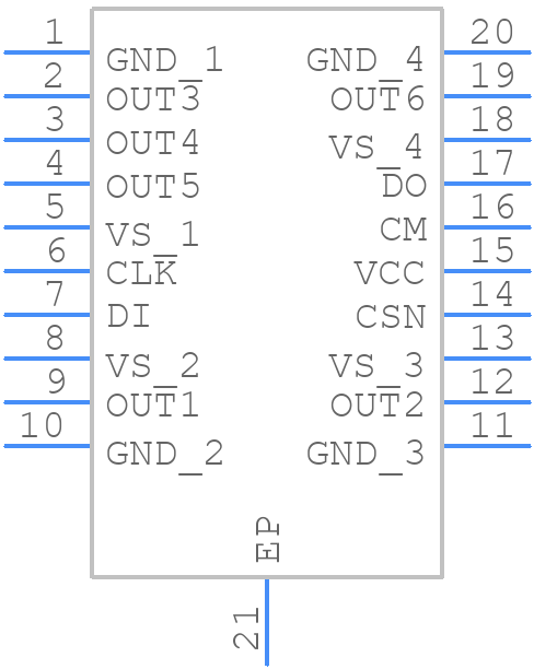 L9949 - STMicroelectronics - PCB symbol