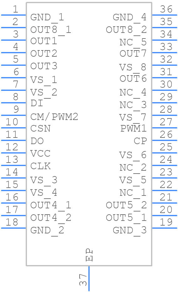 L9953XPTR - STMicroelectronics - PCB symbol