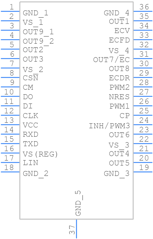 L99MM70XP - STMicroelectronics - PCB symbol