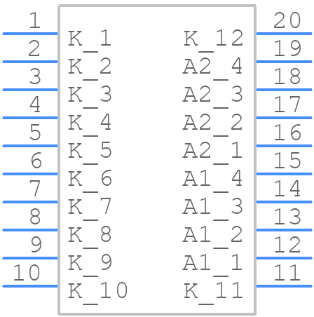 STPS60L30CKY-TR - STMicroelectronics - PCB symbol