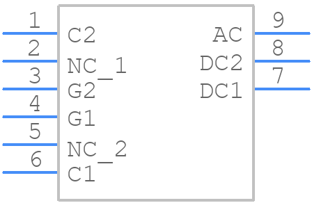 STTN6050H-12M1Y - STMicroelectronics - PCB symbol