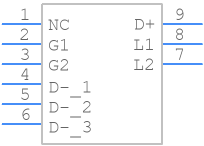 STTD6050H-12M2Y - STMicroelectronics - PCB symbol