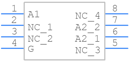 Z0109M1 - STMicroelectronics - PCB symbol