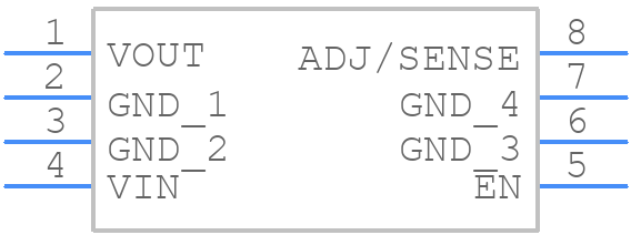 LDL212D15R - STMicroelectronics - PCB symbol