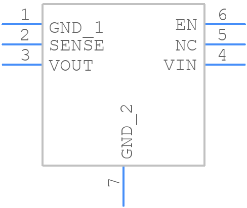 LDL212PU30R - STMicroelectronics - PCB symbol