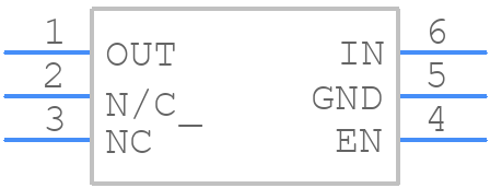 LDK220PU25R - STMicroelectronics - PCB symbol