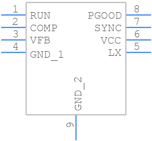 L6926Q1TR - STMicroelectronics - PCB symbol