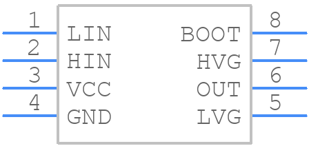 L6399D - STMicroelectronics - PCB symbol