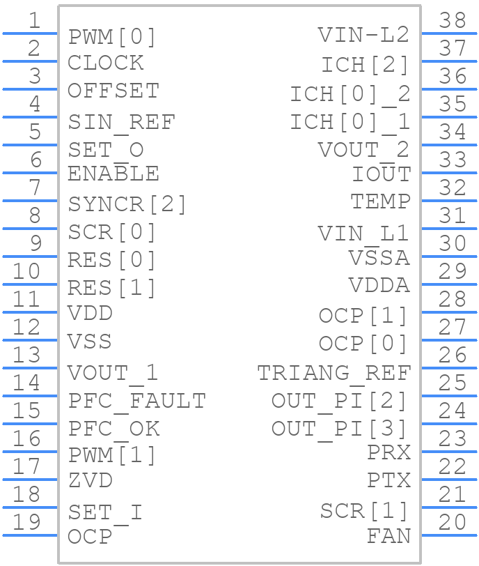 STNRGPF12 - STMicroelectronics - PCB symbol