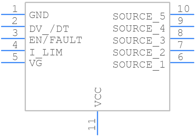 STEF12SAPUR - STMicroelectronics - PCB symbol