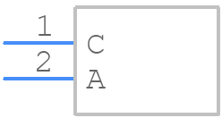 VSMS3700-GS08 - Vishay - PCB symbol