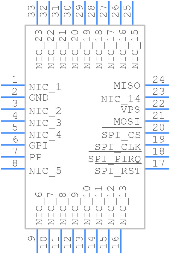 ST33HTPH2E32AHD0 - STMicroelectronics - PCB symbol