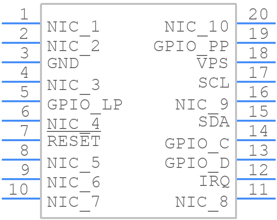 ST33GTPMAI2CS20 - STMicroelectronics - PCB symbol