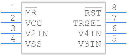 STM6904SFEDS6F - STMicroelectronics - PCB symbol