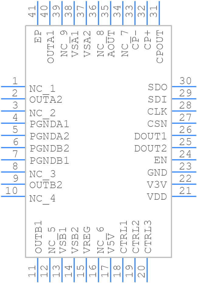 L99SM81VQ6 - STMicroelectronics - PCB symbol