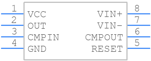 TSC200IDT - STMicroelectronics - PCB symbol