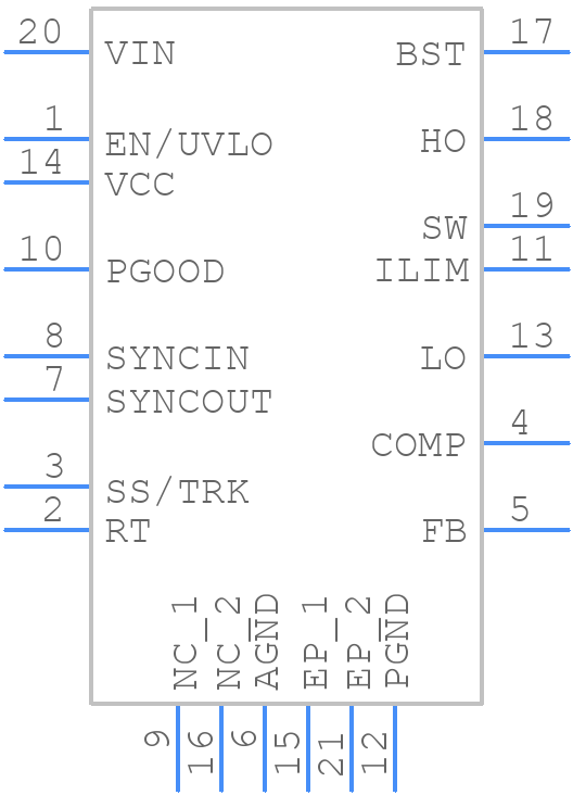 L3751PUR - STMicroelectronics - PCB symbol
