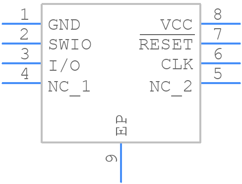 ST4SIM-201M-MFF - STMicroelectronics - PCB symbol