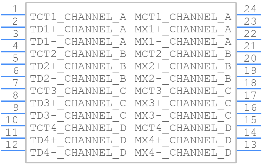 HX7019NL - Yageo Group - PCB symbol