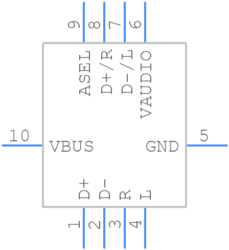 FSA221L10X - onsemi - PCB symbol