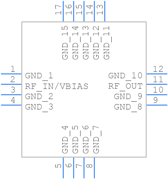 QPL1819TR7 - Qorvo - PCB symbol