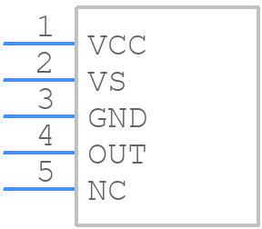 LA5587 - Sanyo - PCB symbol