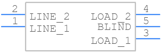 F1753-240-124 - Vishay - PCB symbol
