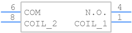 JW1AFHN-B-DC5V-F - Panasonic - PCB symbol