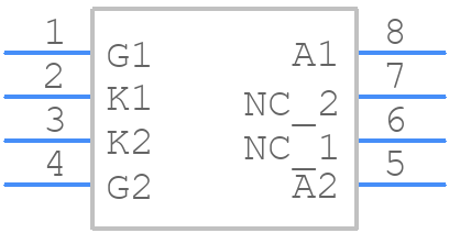 STP802U2SRP - LITTELFUSE - PCB symbol