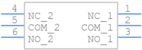 400AWMDP3R1M2QE - E-Switch - PCB symbol