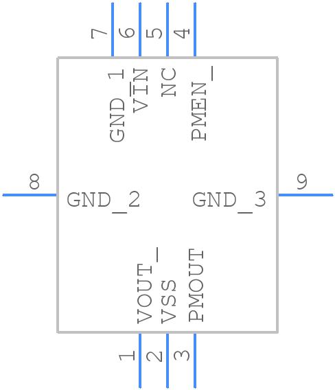 S-1741A10-A6T2U4 - ABLIC Inc. - PCB symbol