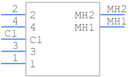 EN18ABHB11A0F26 - TTI - PCB symbol