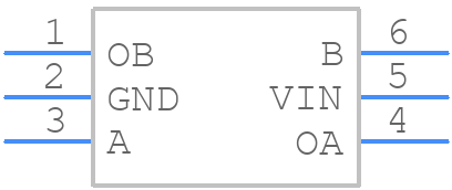 KY8023S6 - Keysemi - PCB symbol
