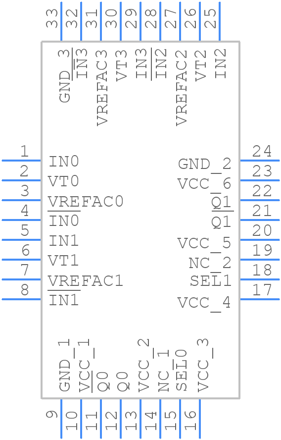 NB6L572MMNR4G - onsemi - PCB symbol
