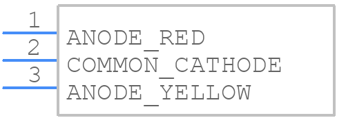 WP59CB/EYW - Kingbright - PCB symbol