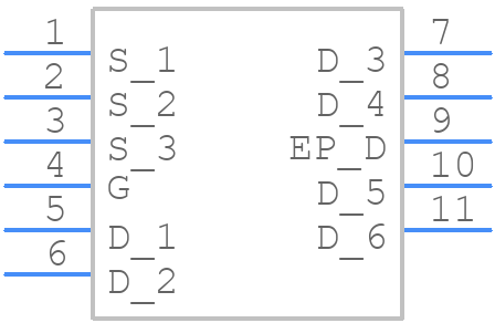 MDU1931VRH - MagnaChip - PCB symbol