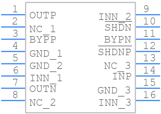 LT3032EDE-5#PBF - Analog Devices - PCB symbol