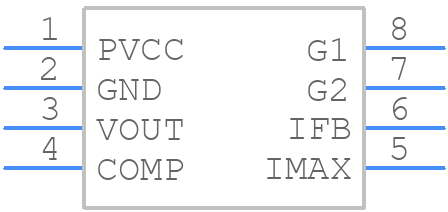LTC1530CS8-3.3#PBF - Analog Devices - PCB symbol