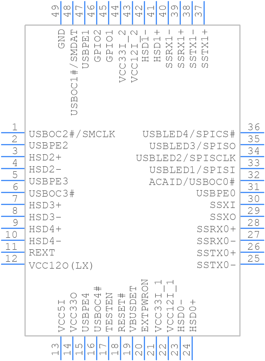 VL210 - VIA - PCB symbol