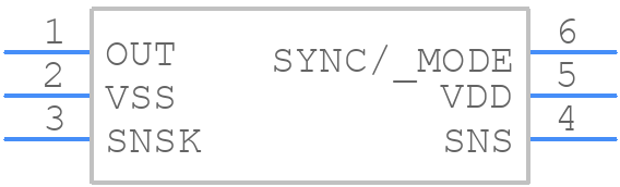 AT42QT1010-TSHR - Microchip - PCB symbol