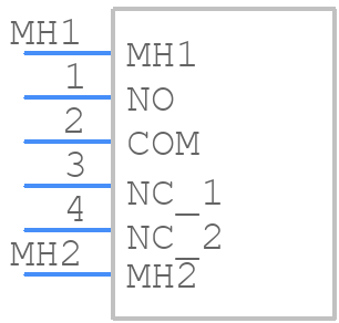 OS103011MA7QP1 - C & K COMPONENTS - PCB symbol