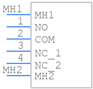 OS103011MA7QP1 - LITTELFUSE - PCB symbol
