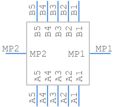 2159310570 - Molex - PCB symbol