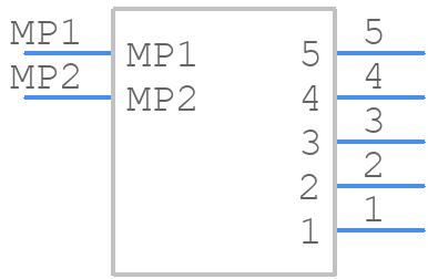 2159320570 - Molex - PCB symbol
