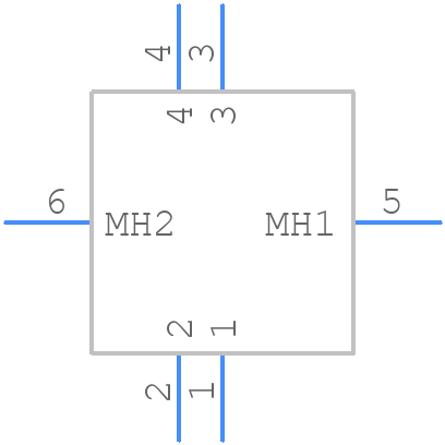 T4040110044-000 - TE Connectivity - PCB symbol