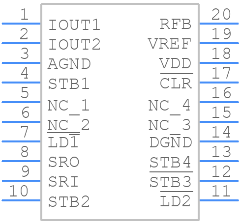 AD7943ARSZ-B - Analog Devices - PCB symbol