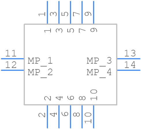 AXT510124A - Panasonic - PCB symbol